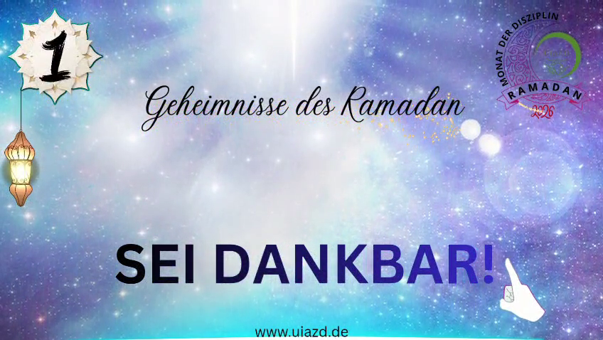 Tag 1 – Sei dankbar!