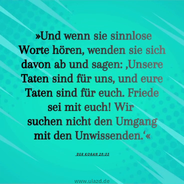 Freitagsimpuls KW 30 – Geh mit Würde, nicht mit Lärm