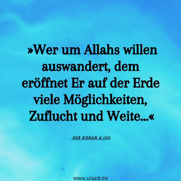 Freitagsimpuls KW 36 – Auf Allahs Weg aufbrechen – In seinem Vertrauen ankommen